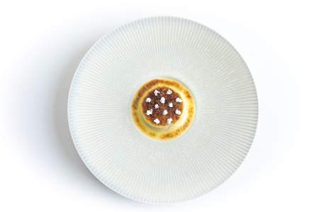 Plat du Chef Christophe HAY au Restaurant gastronomique à Blois Fleur de Loire