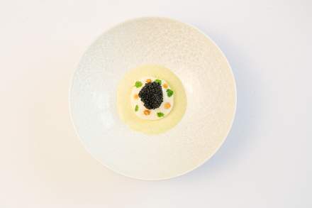 Plat du Chef Christophe HAY au Restaurant gastronomique à Blois Fleur de Loire