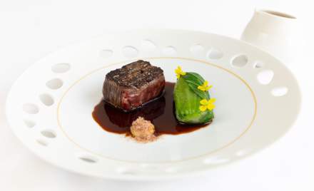 Plat du Chef Christophe HAY au Restaurant gastronomique à Blois Fleur de Loire