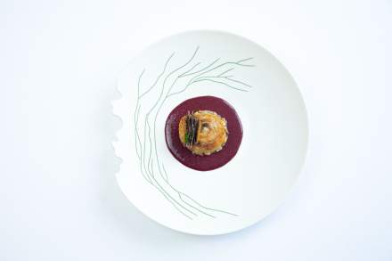 Carpe à la Chambord • Restaurant Christophe Hay • Fleur de Loire • Blois