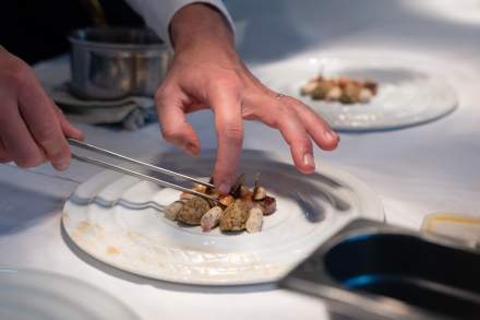 Assiette menu Fleur de Loire