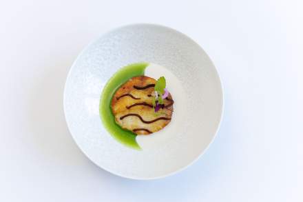 Assiette menu Fleur de Loire